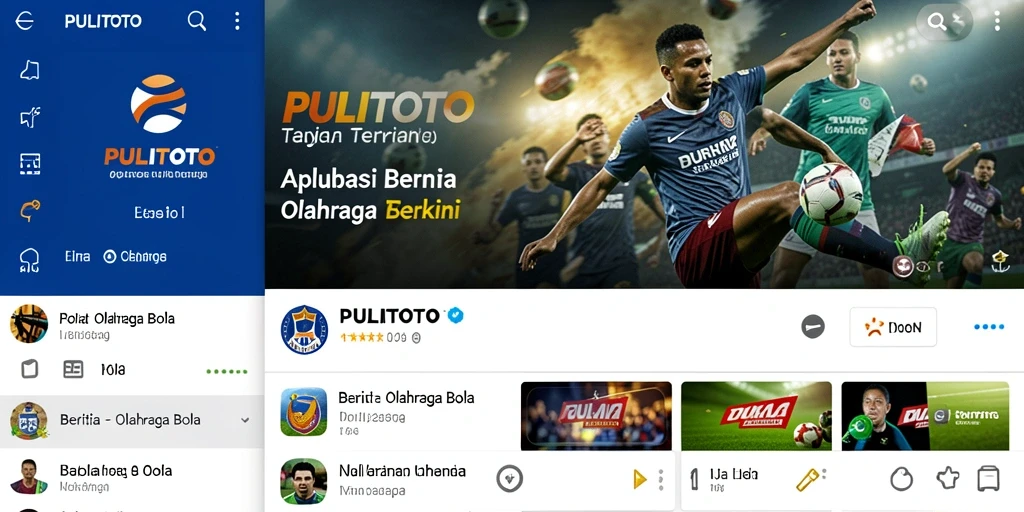 Antarmuka PULITOTO yang informatif dan menarik.