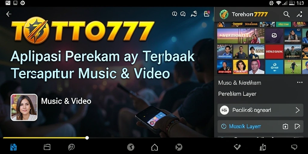 Tampilan antarmuka aplikasi TOTO777 yang intuitif untuk perekaman layar.