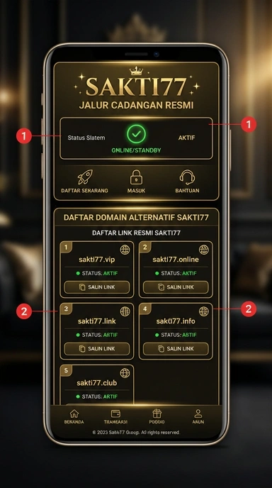 Link Alternatif Resmi Sakti77 untuk Pengguna Android